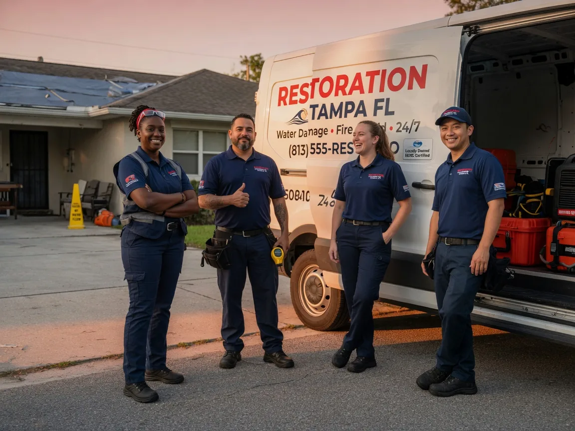 Water Damage Restoration company in West Concord, MN